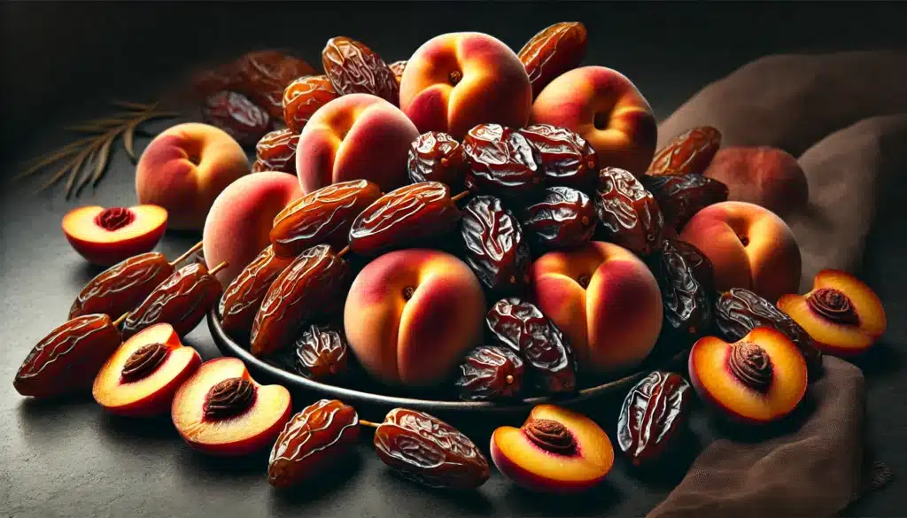 El dátil es una fruta con D muy sabrosa y nutritiva, como también lo es el damasco