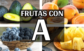 listado de frutas con a, desde las más populares como el aguacate hasta las más raras y curiosas