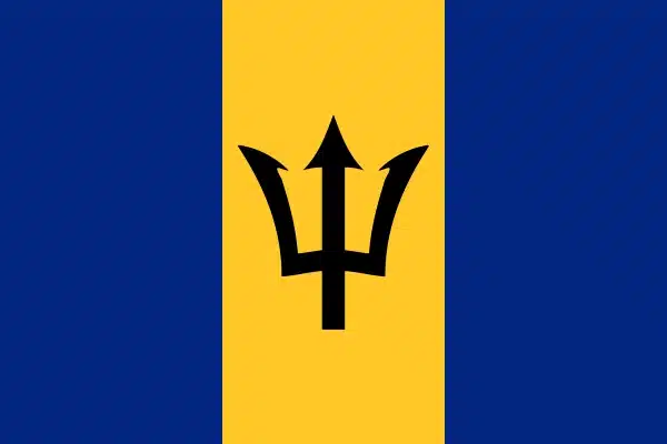 bandera barbados