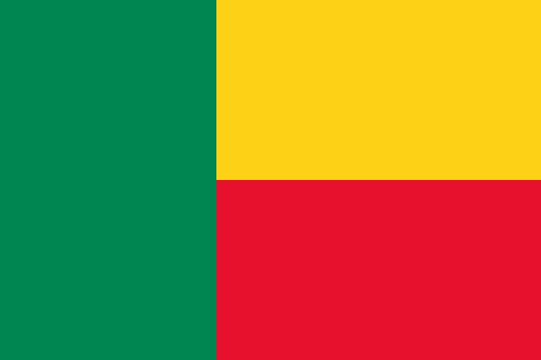 bandera benin