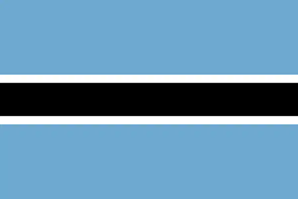 bandera botsuana