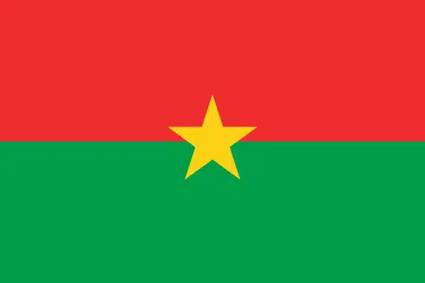 bandera burkina faso