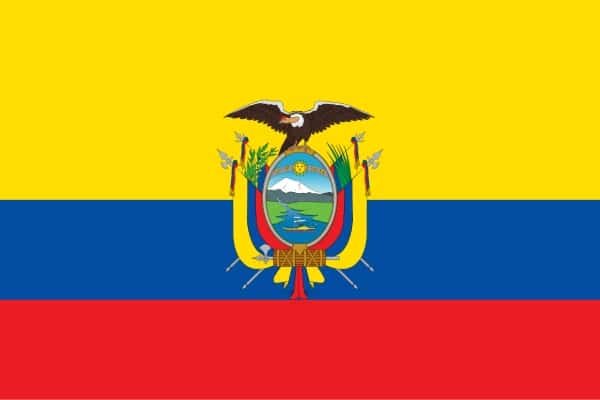 bandera de ecuador