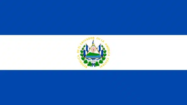 bandera de el salvador