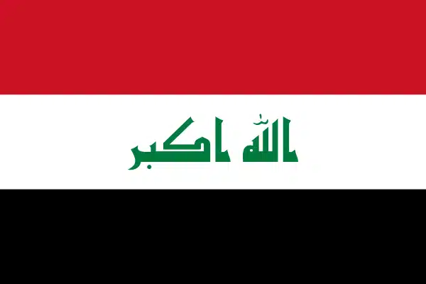 bandera irak