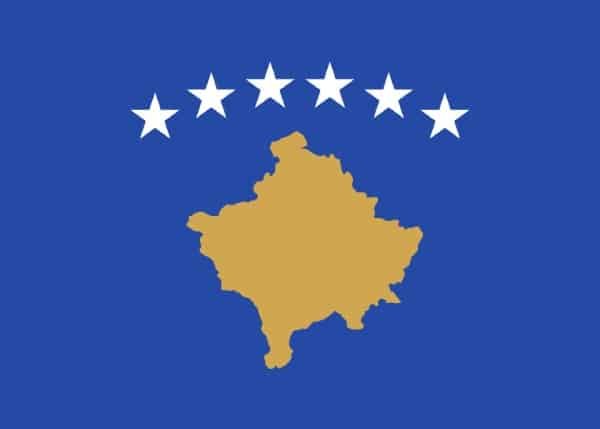 bandera kosovo
