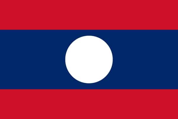 bandera laos