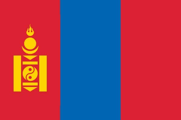 bandera mongolia