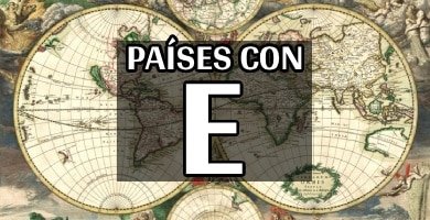 listado completo de paises con e