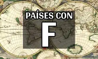 lista completa de paises con f