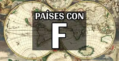 lista completa de paises con f