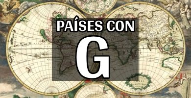 lista completa de paises con g