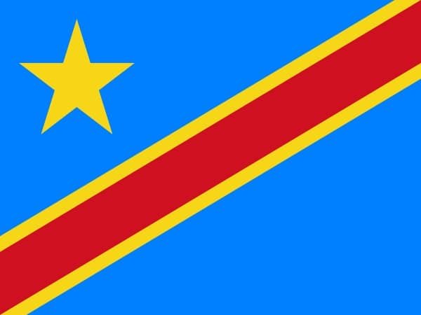 bandera republica democratica del congo, bandera rp congo