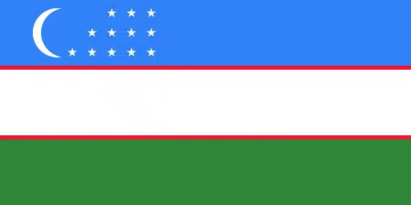 bandera uzbekistan