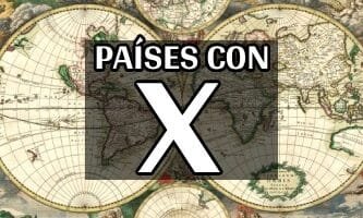 paises con x listado completo
