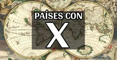 paises con x listado completo
